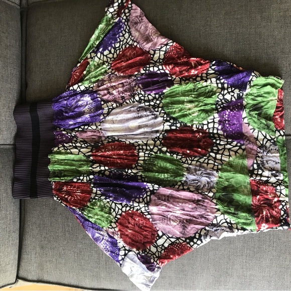 Jean Paul Gaultier Maille 90s vintage crochet sheer tattoo mesh top and skirt - Picture 3 of 9